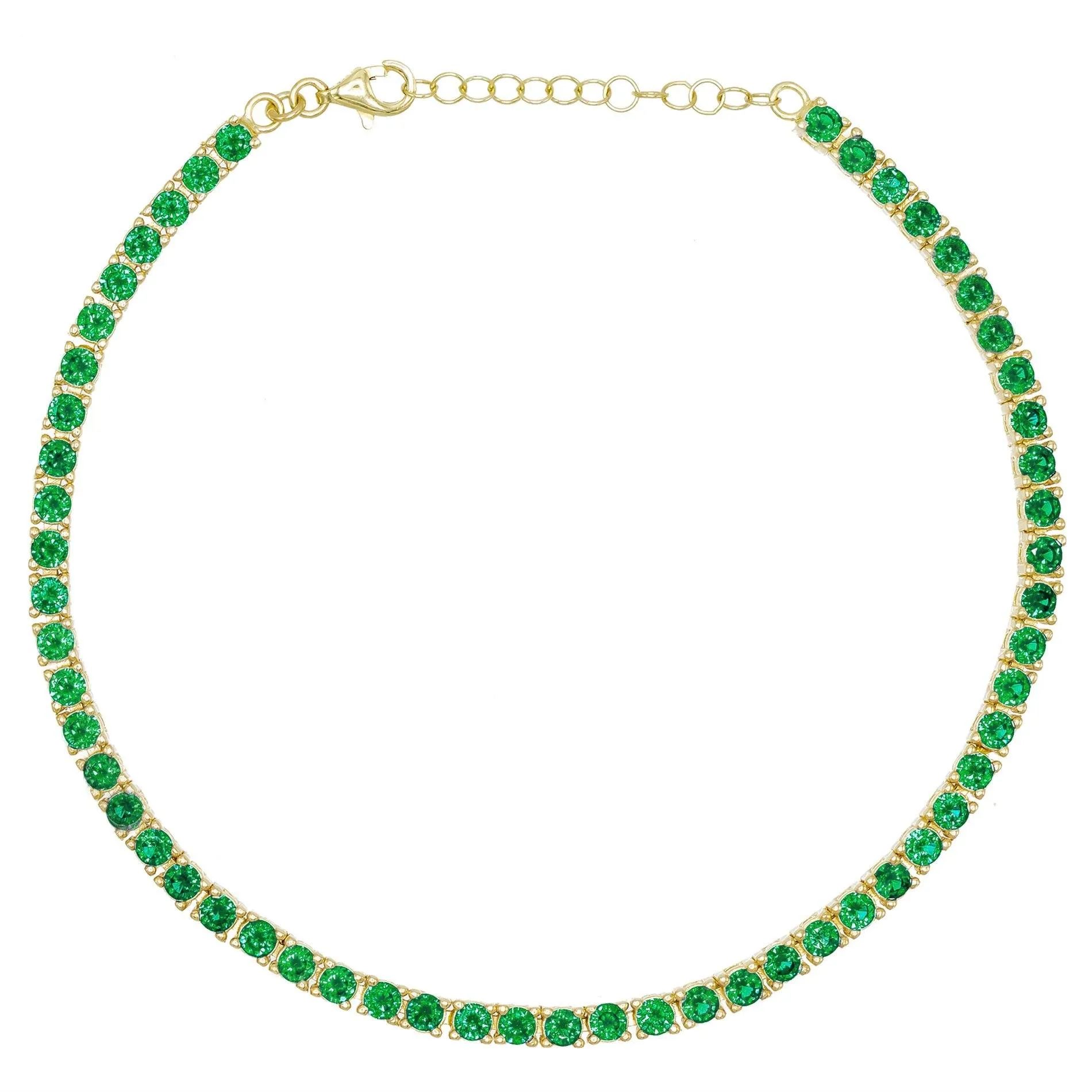 Fancy CZ Anklet