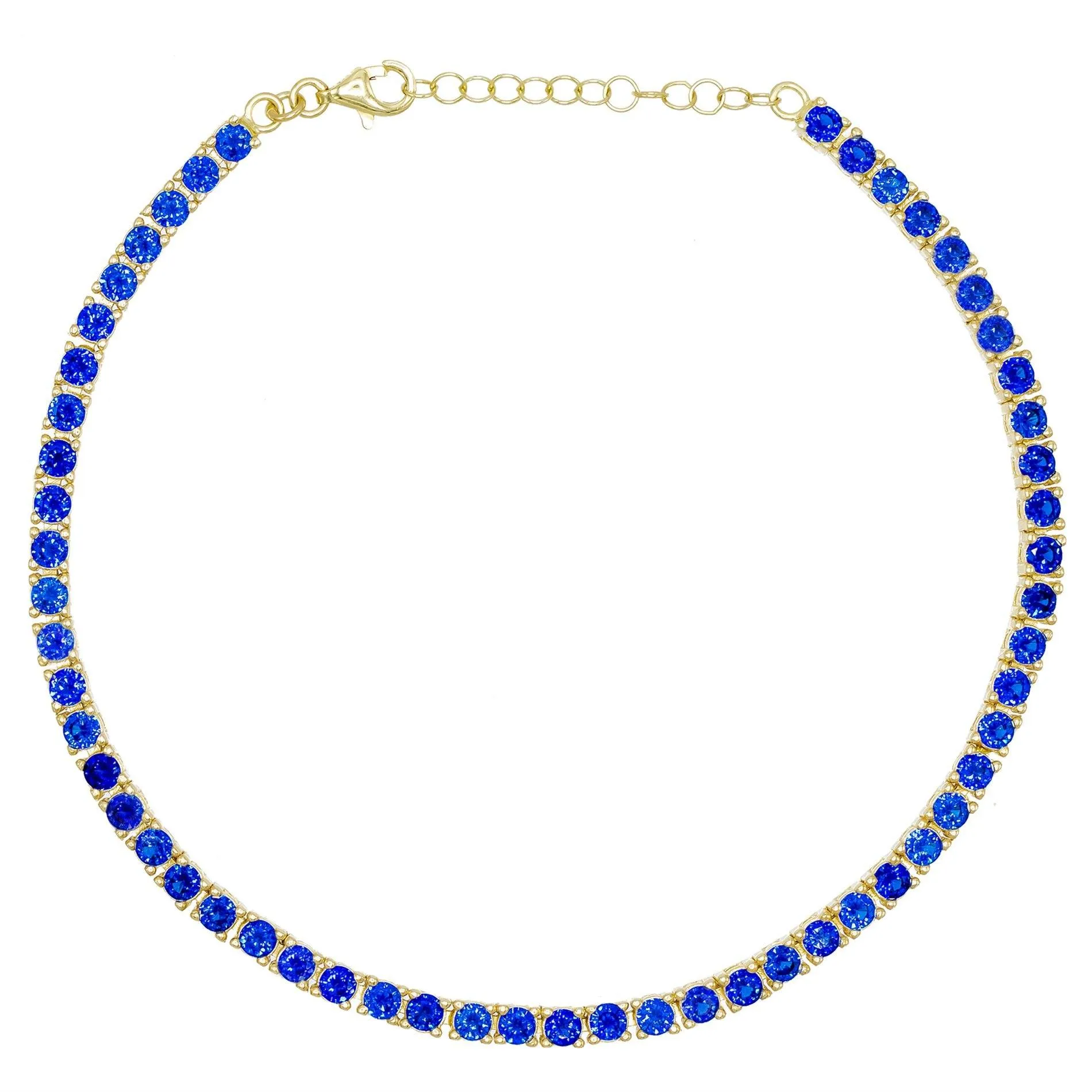 Fancy CZ Anklet