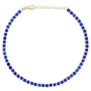 Fancy CZ Anklet
