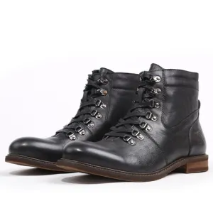 Fashion New Vintage Charm Mens Boots Genuine Leather Handmade  Boot