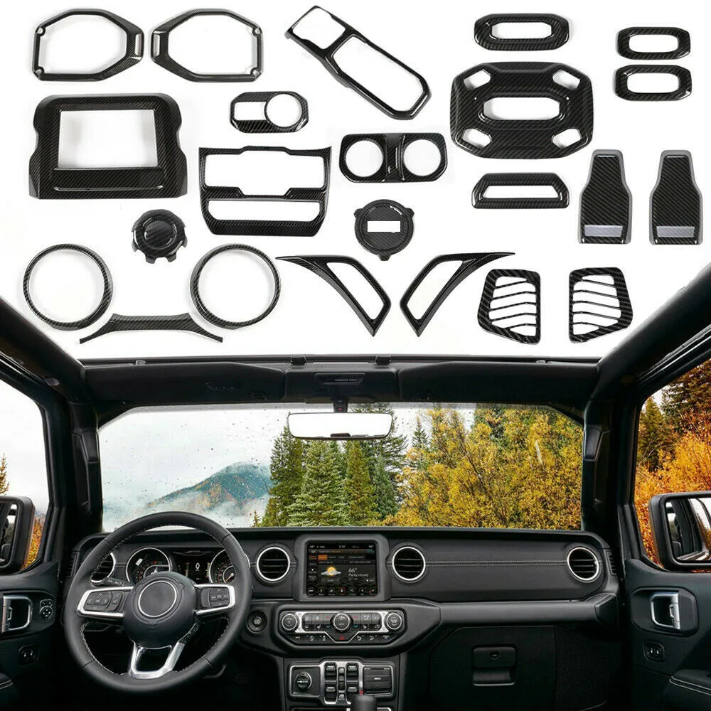 Full Carbon Fiber Interior Trim Upgrade
