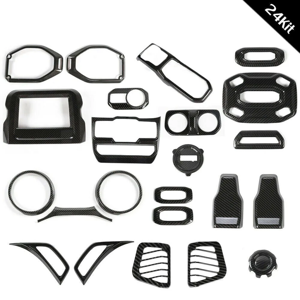 Full Carbon Fiber Interior Trim Upgrade