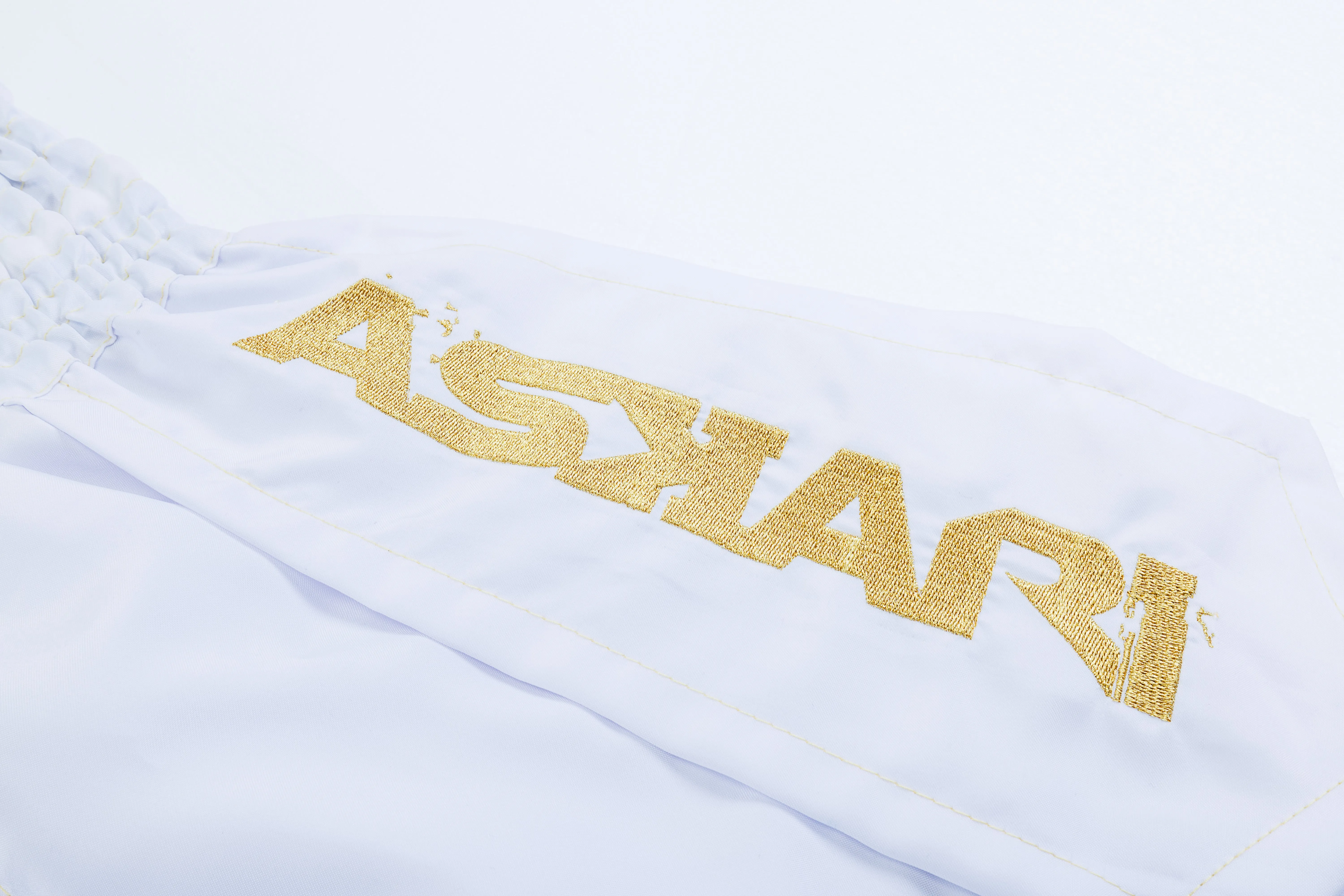 GLADIATOR SHORTS [WHITE/GOLD]