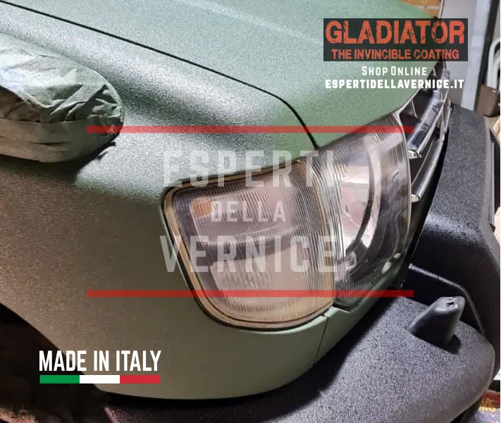 Gladiator Tinteggiabile Vernice antigraffio alta protezione 1 L cat.re - COLORE COMPRESO
