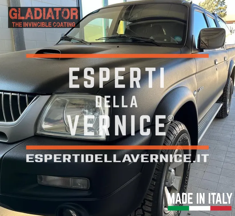 Gladiator Tinteggiabile Vernice antigraffio alta protezione Kit 4 L cat.re - COLORE COMPRESO