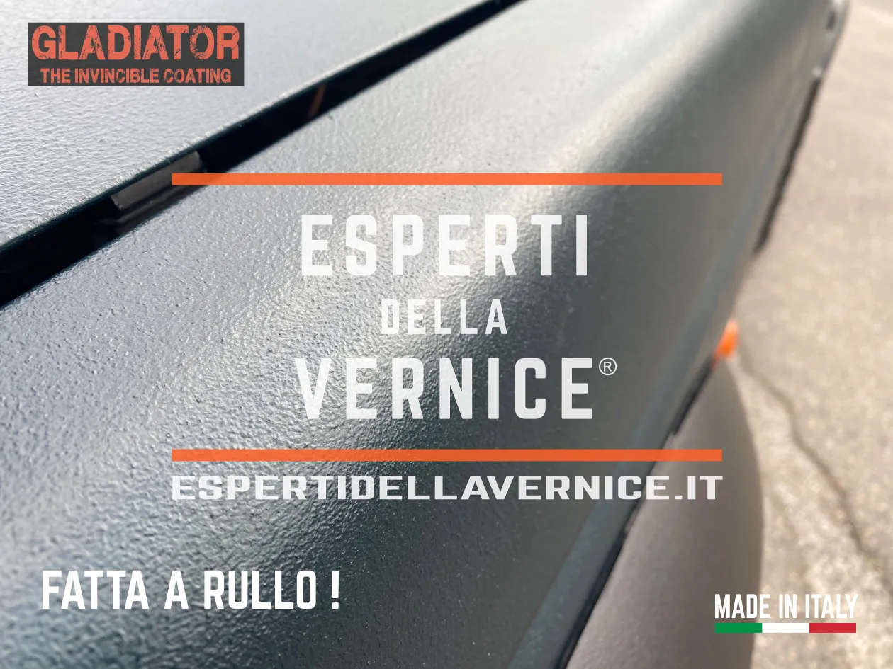 Gladiator Tinteggiabile Vernice antigraffio alta protezione Kit 4 L cat.re - COLORE COMPRESO