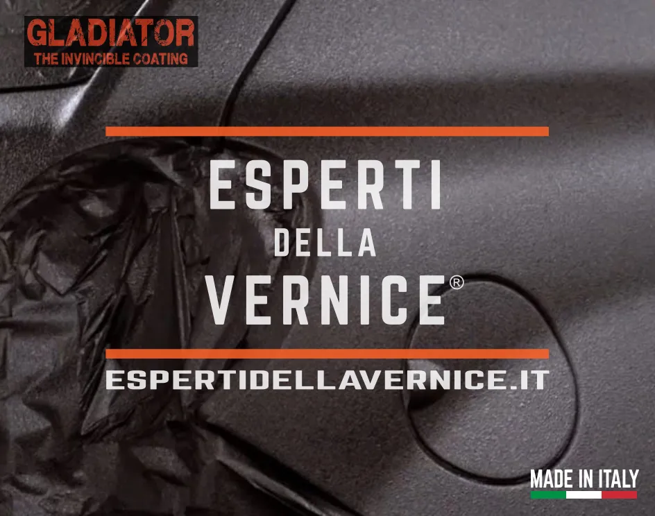 Gladiator Tinteggiabile Vernice antigraffio alta protezione Kit 4 L cat.re - COLORE COMPRESO