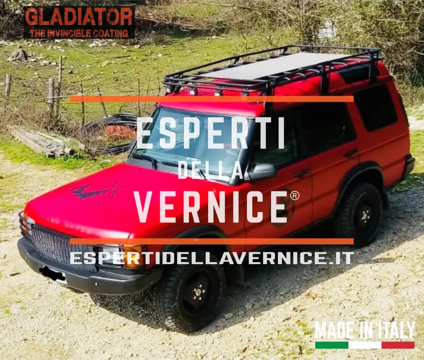 Gladiator Tinteggiabile Vernice antigraffio alta protezione Kit 4 L cat.re - COLORE COMPRESO