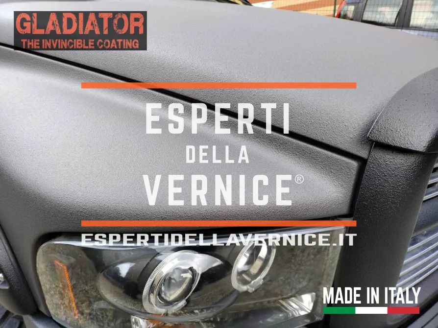 Gladiator Tinteggiabile Vernice antigraffio alta protezione Kit 4 L cat.re - COLORE COMPRESO