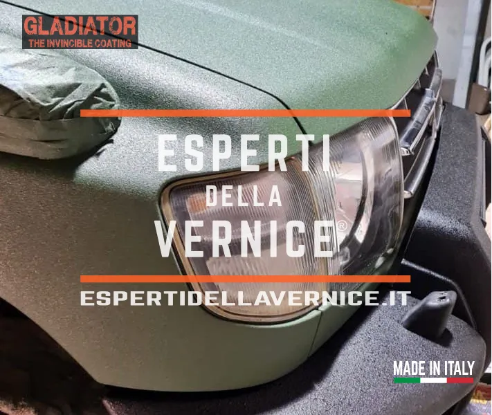 Gladiator Tinteggiabile Vernice antigraffio alta protezione Kit 4 L cat.re - COLORE COMPRESO