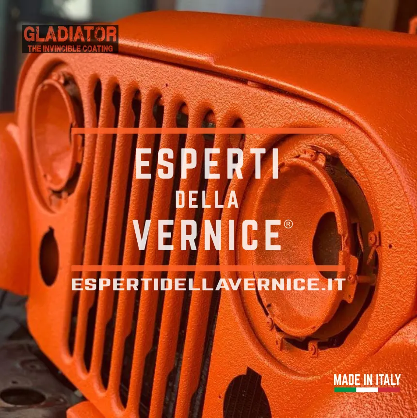 Gladiator Tinteggiabile Vernice antigraffio alta protezione Kit 4 L cat.re - COLORE COMPRESO