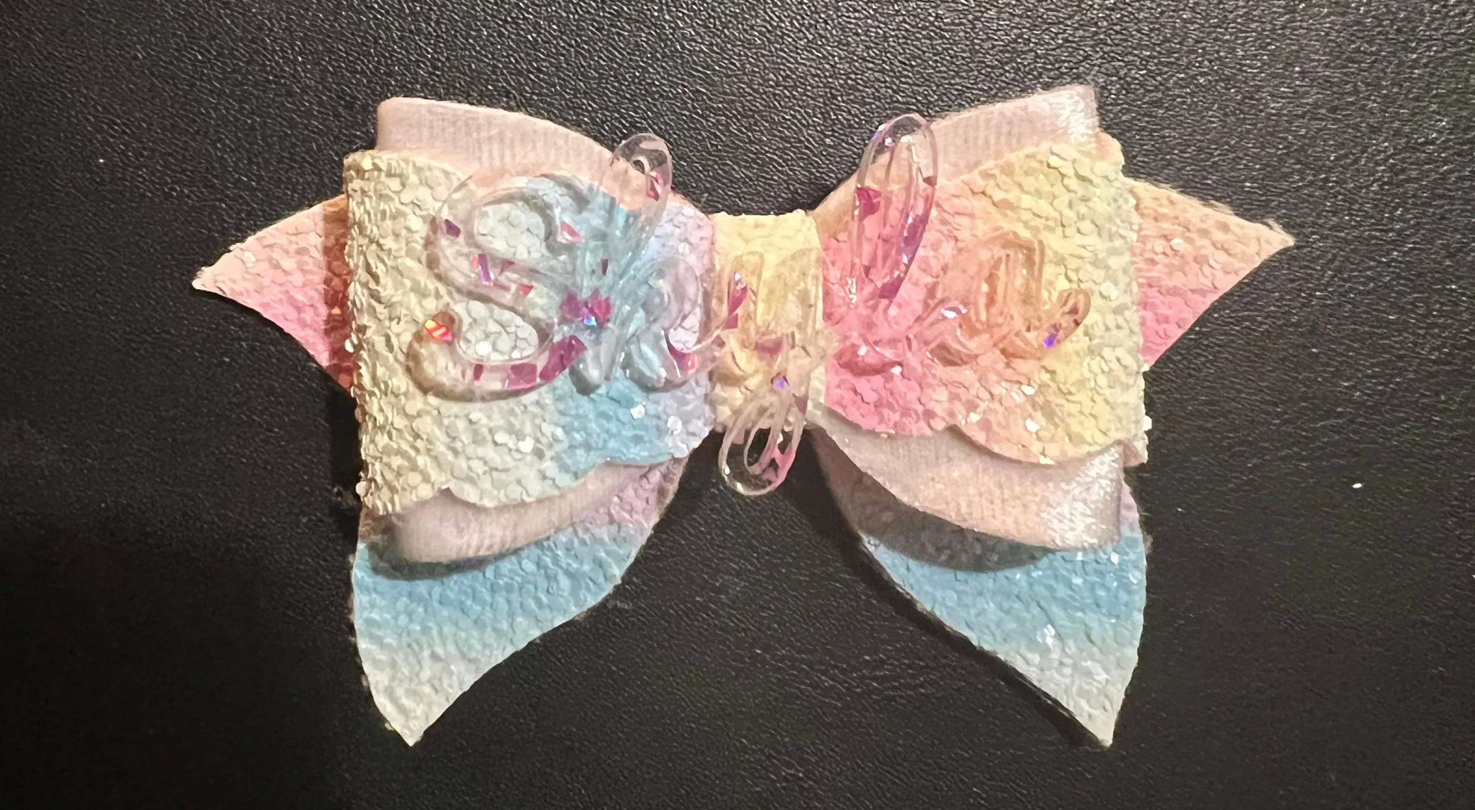Glitter Acrylic Word Cutouts 2” - 6”