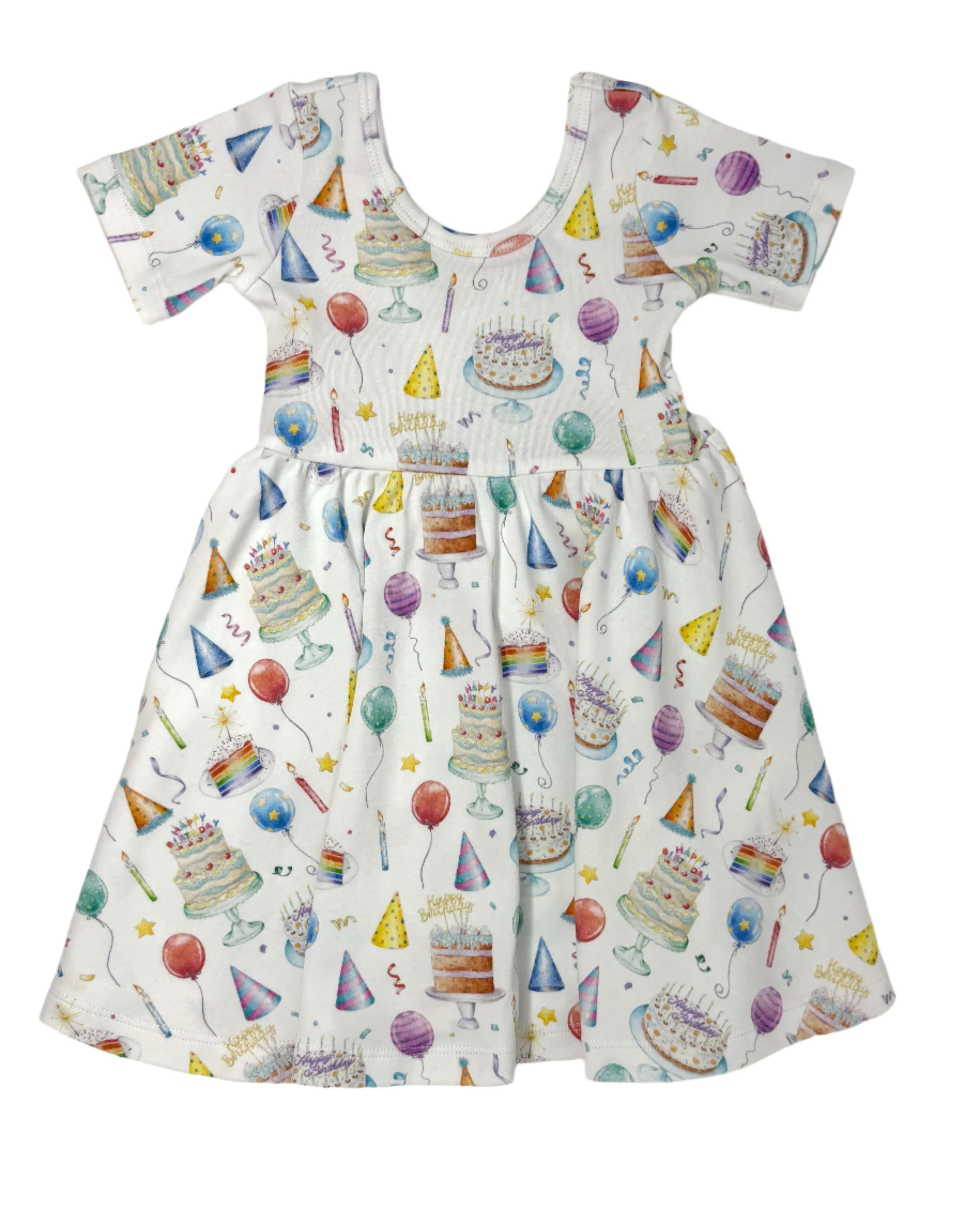 Happy Birthday Twirl Knit Dress