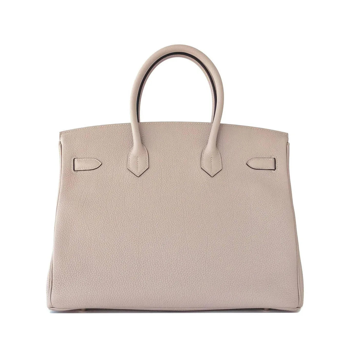 Hermes Gris Tourterelle 35cm Dove Grey Togo Birkin Gold Bag Chic