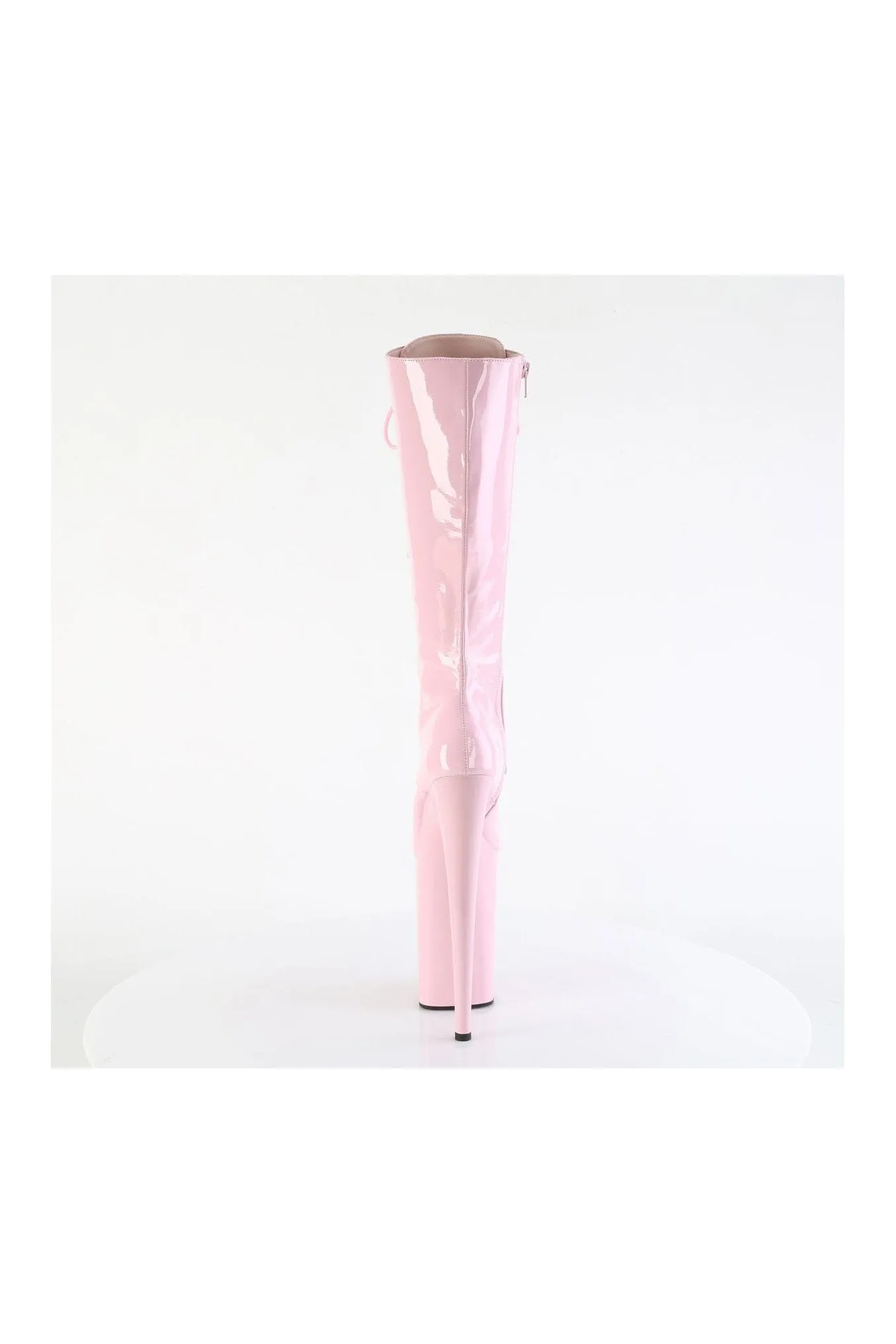 INFINITY-2020 Pink Patent Knee Boot