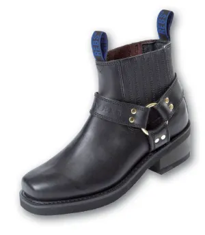 Johnny Reb - Classic Black Short Boots