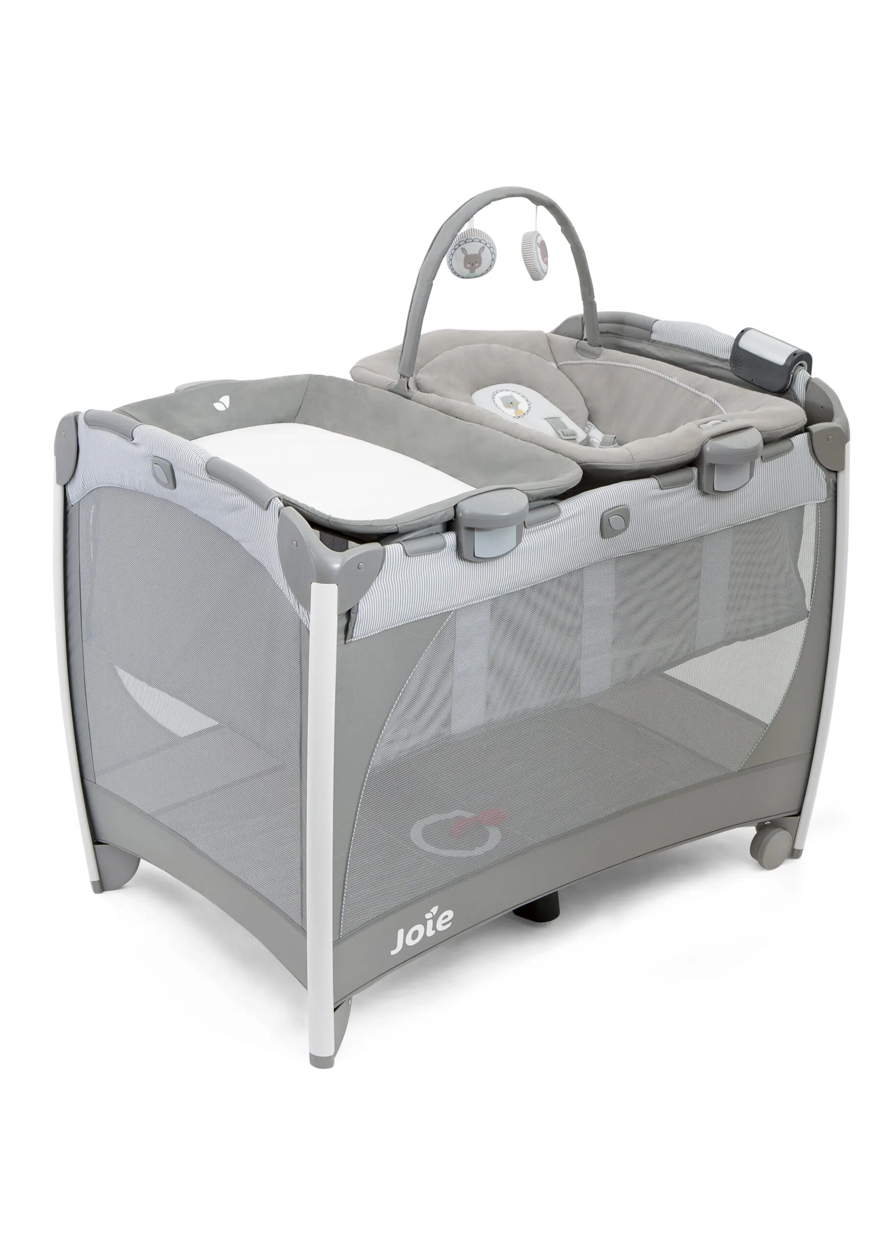 Joie Excursion Change & Bounce Travel Cot Portrait