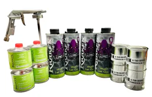 Kit KrakenCoating® BINDER 4L   Catalizzatore   Colore   Pistola base