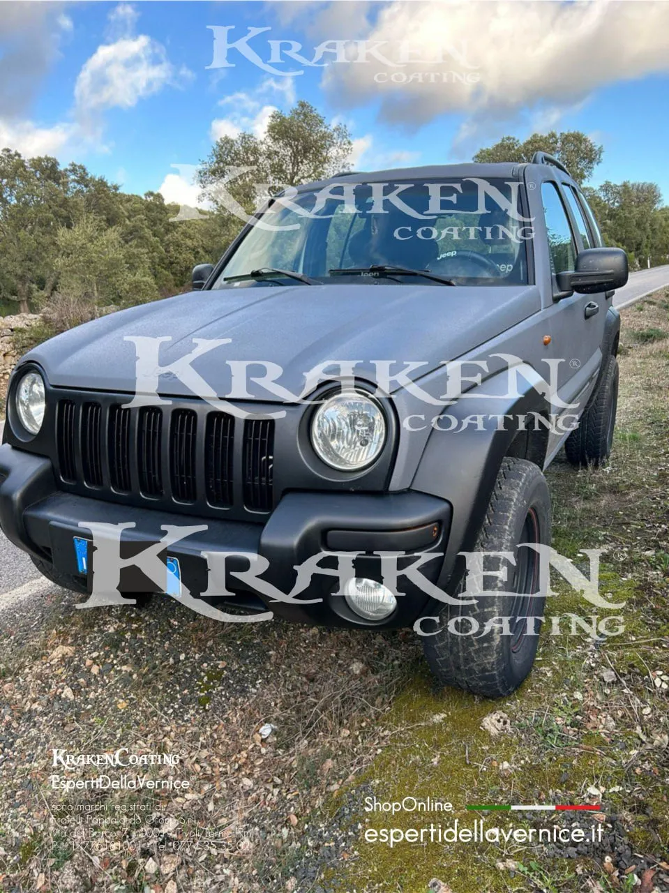 Kit KrakenCoating® BINDER 4L   Catalizzatore   Colore   Pistola base