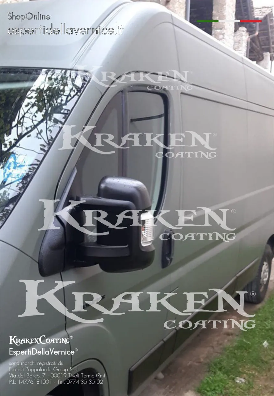 Kit KrakenCoating® BINDER 4L   Catalizzatore   Colore   Pistola base