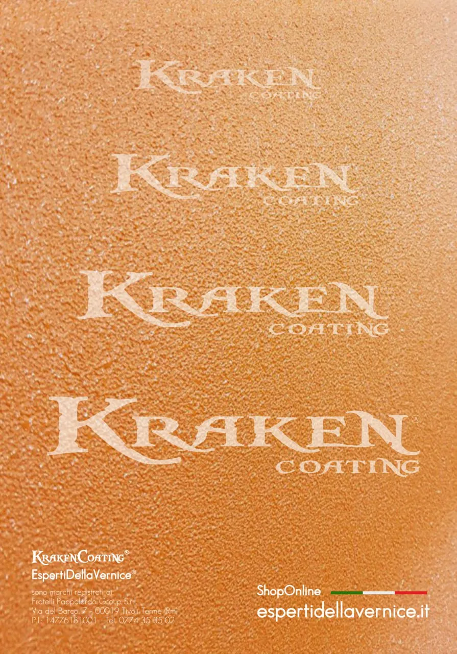 Kit KrakenCoating® BINDER 4L   Catalizzatore   Colore   Pistola base