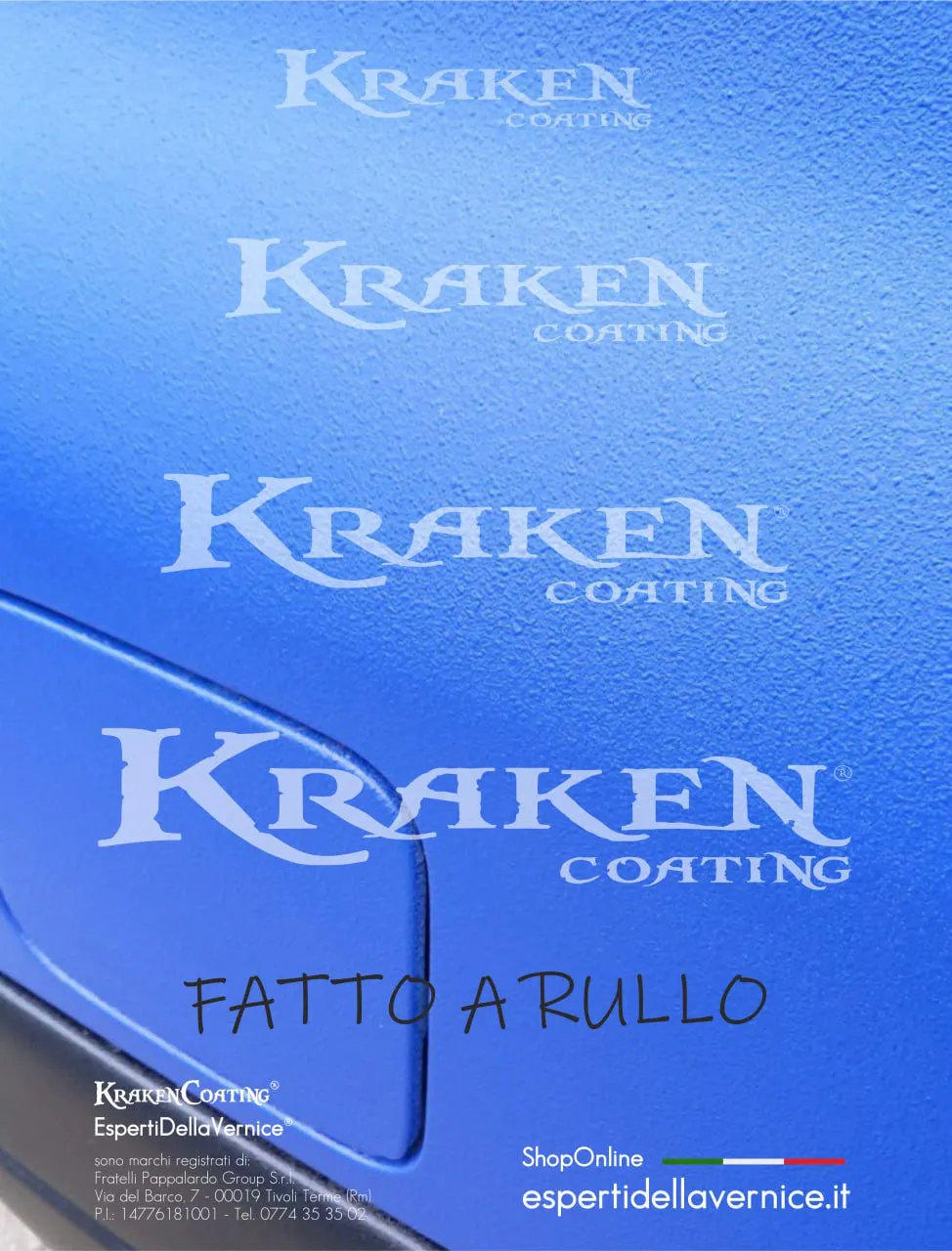Kit KrakenCoating® BINDER 4L   Catalizzatore   Colore   Pistola base