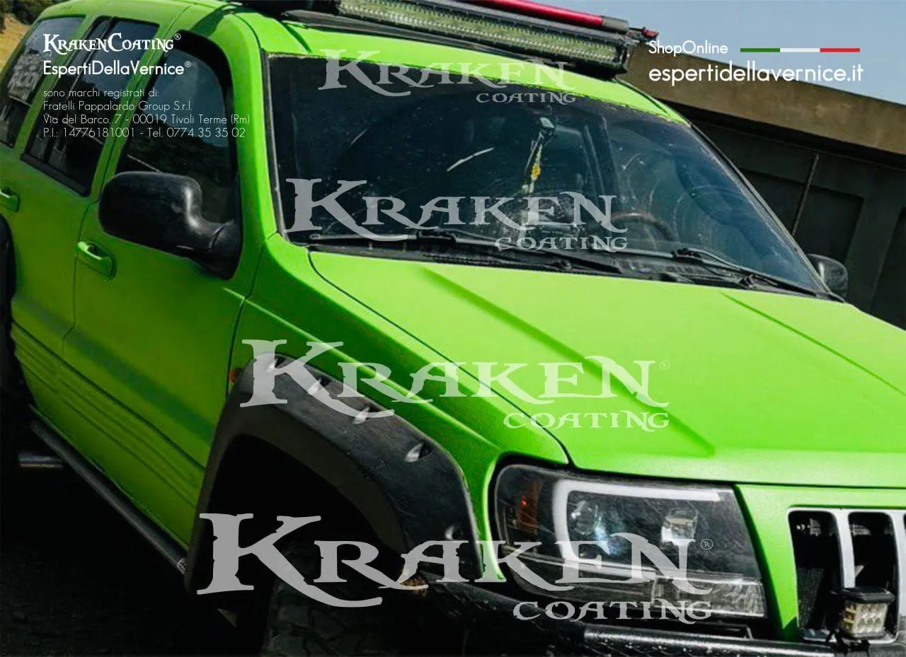 Kit KrakenCoating® BINDER 4L   Catalizzatore   Colore   Pistola base