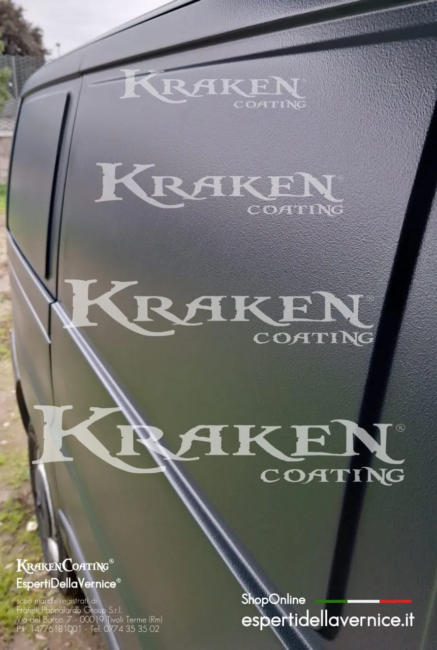 Kit KrakenCoating® BINDER 4L   Catalizzatore   Colore   Pistola base