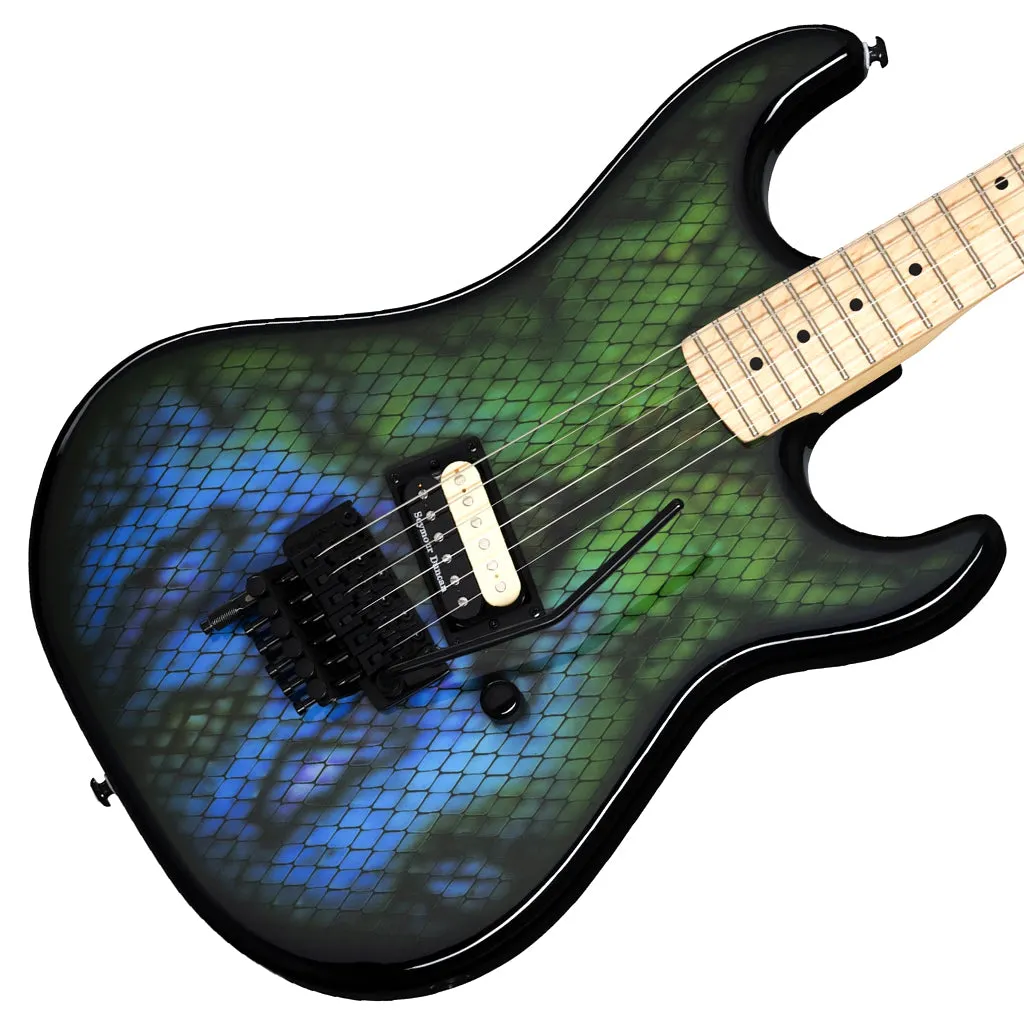 Kramer - Baretta - Snakeskin Green Blue Fade