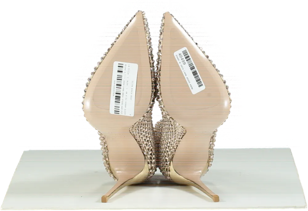 La Silla Nude Gilda Crystal Ankle Boot UK 6 EU 39 👠