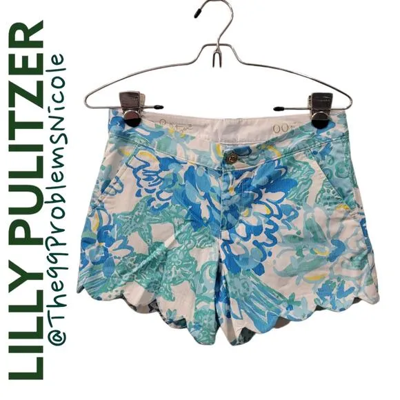 Lilly Pulitzer Buttercup Short in Resort White in a Pinch