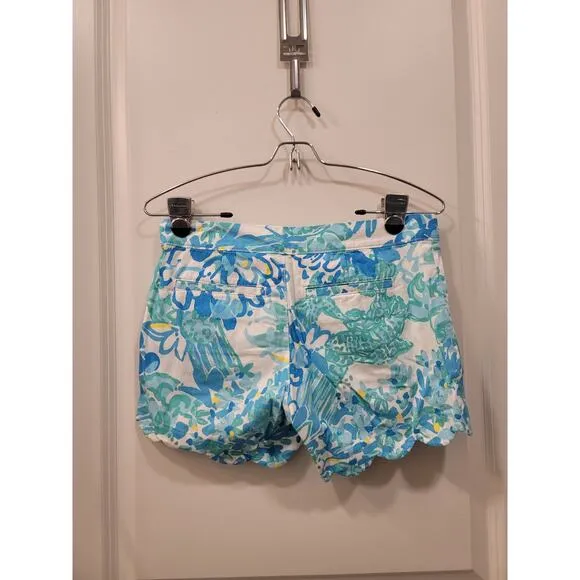 Lilly Pulitzer Buttercup Short in Resort White in a Pinch