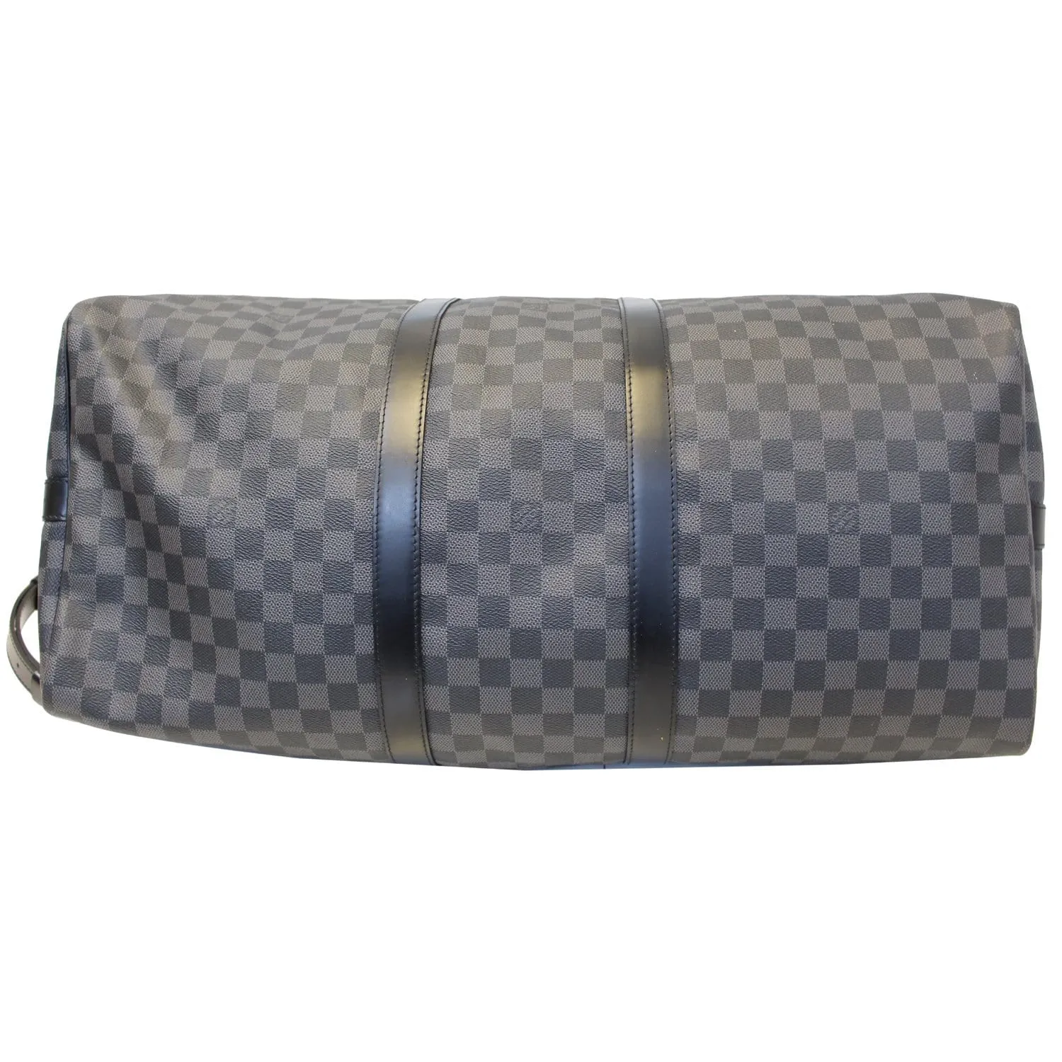 LOUIS VUITTON Keepall 55 Damier Graphite Bandouliere Travel Bag