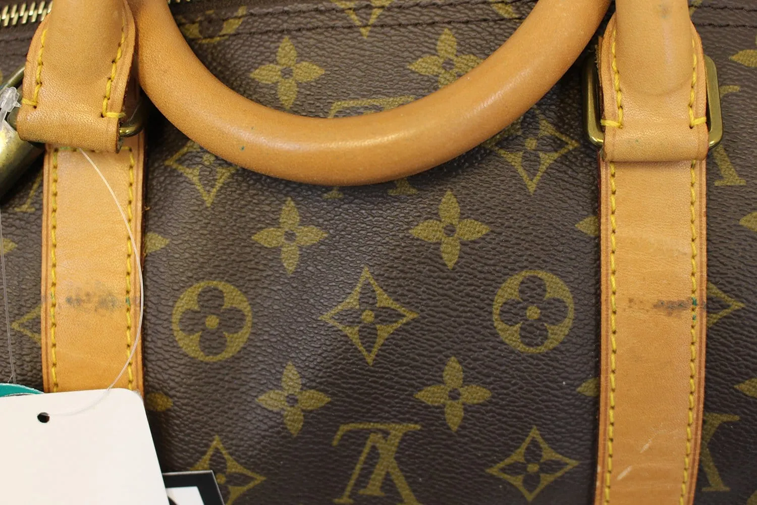 LOUIS VUITTON Monogram Canvas Keepall 55 Boston Bag