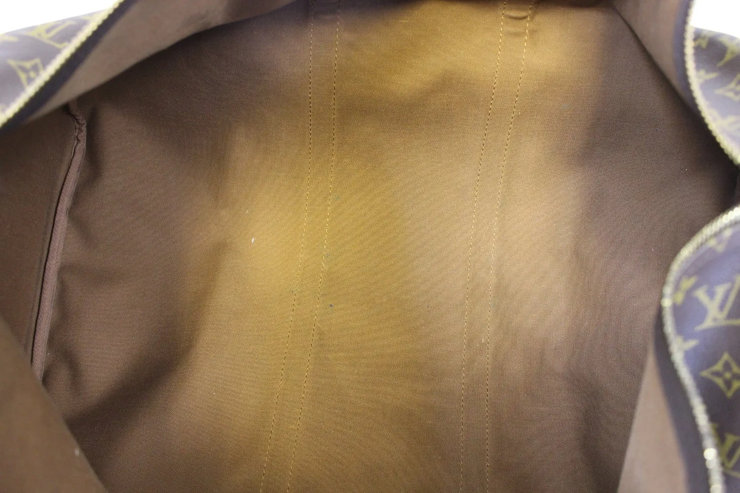 LOUIS VUITTON Monogram Canvas Keepall 55 Boston Bag