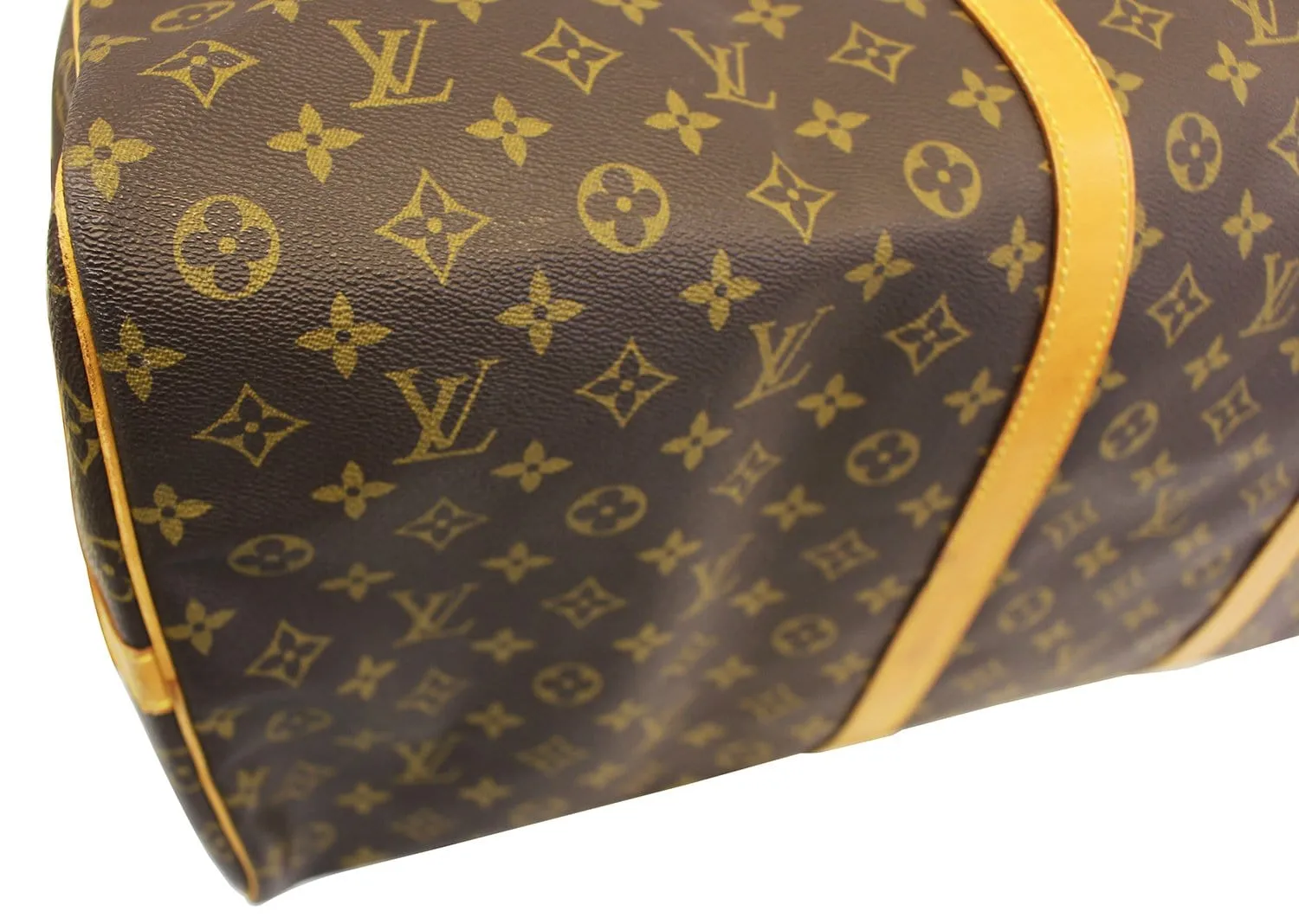 LOUIS VUITTON Monogram Canvas Keepall 60 Bandouliere Bag