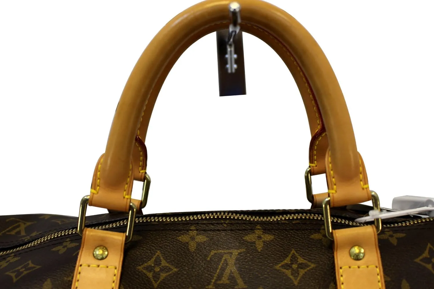 LOUIS VUITTON Monogram Canvas Keepall 60 Bandouliere Travel Bag