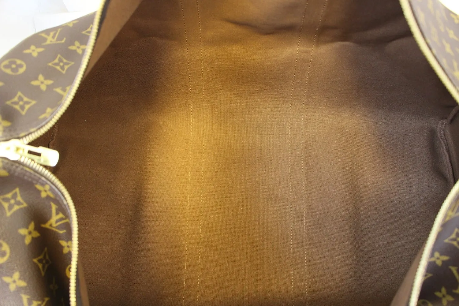 LOUIS VUITTON Monogram Canvas Keepall 60 Bandouliere Travel Bag
