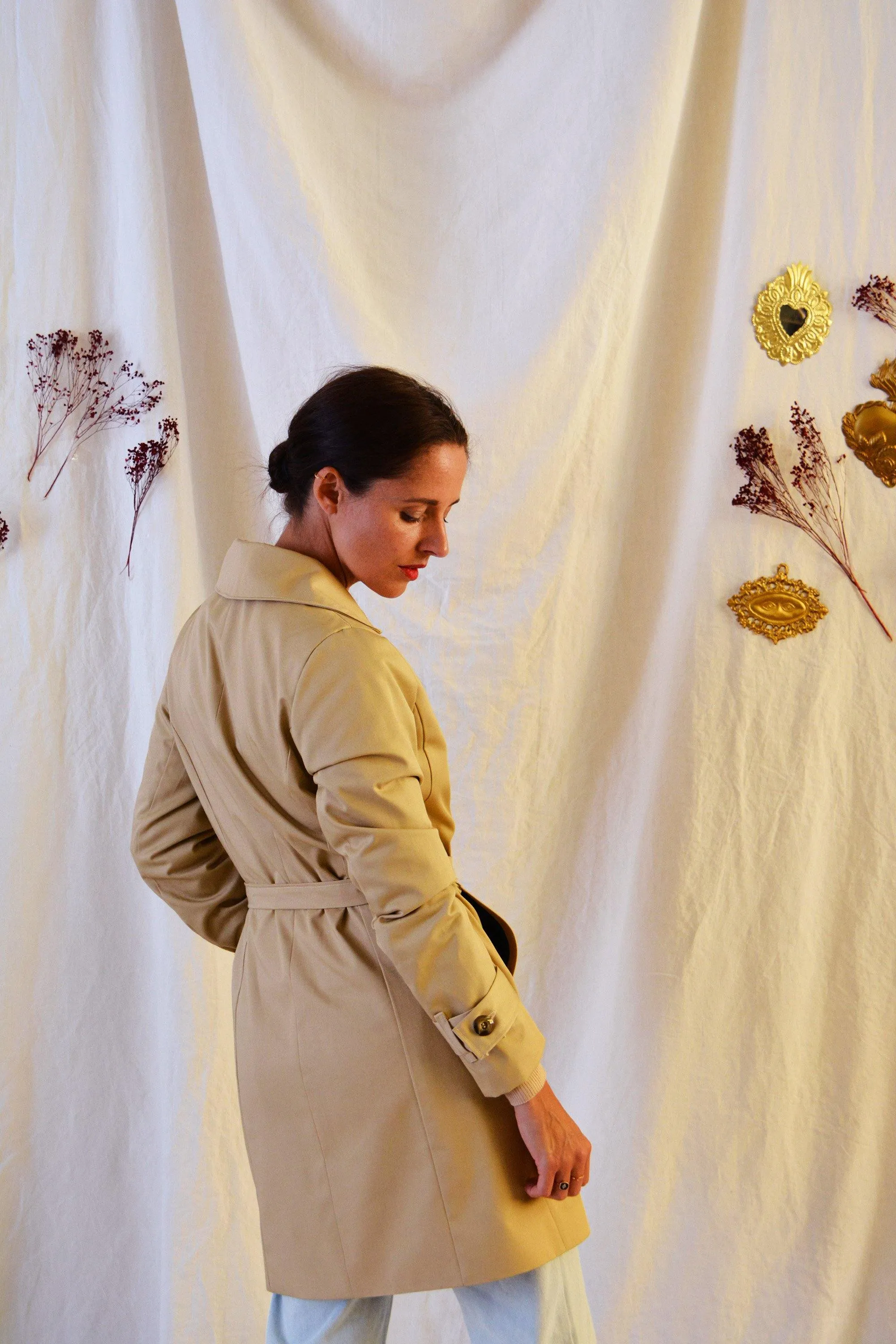 Manteau/Trench TSAR Patron de couture Pochette - MAISON FAUVE