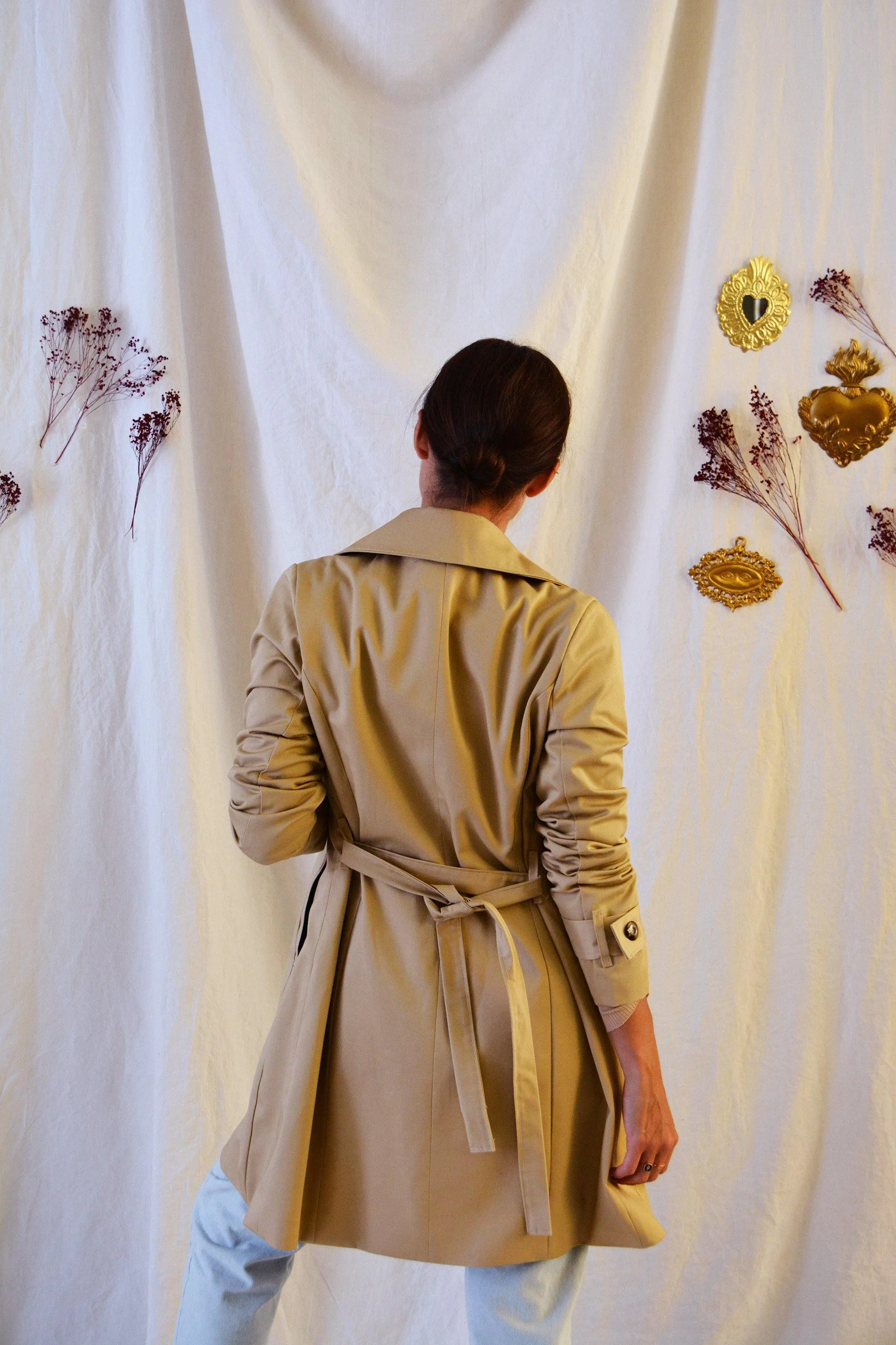Manteau/Trench TSAR Patron de couture Pochette - MAISON FAUVE