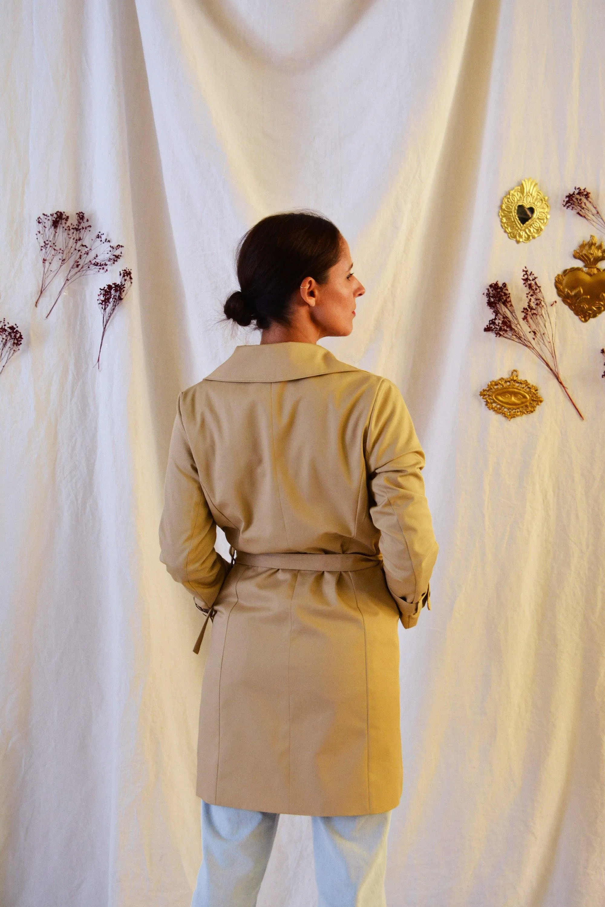 Manteau/Trench TSAR Patron de couture Pochette - MAISON FAUVE