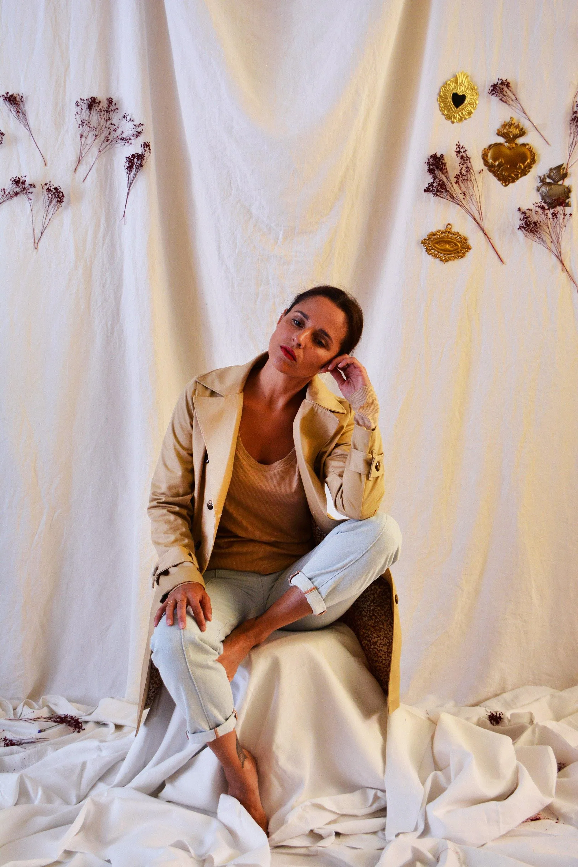 Manteau/Trench TSAR Patron de couture Pochette - MAISON FAUVE