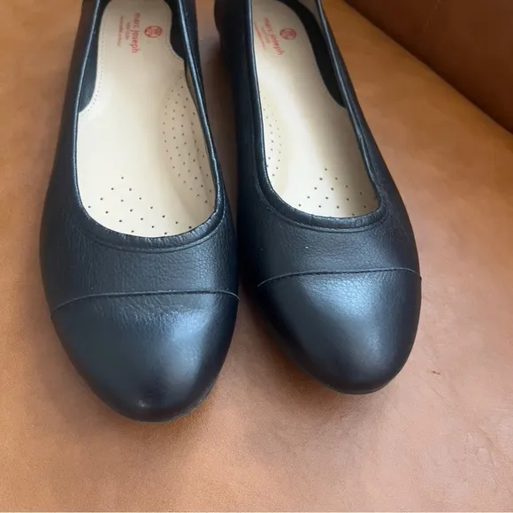 Marc Joseph New York Leather Peters Street BalletFlat Black Size 9.5 NWOT