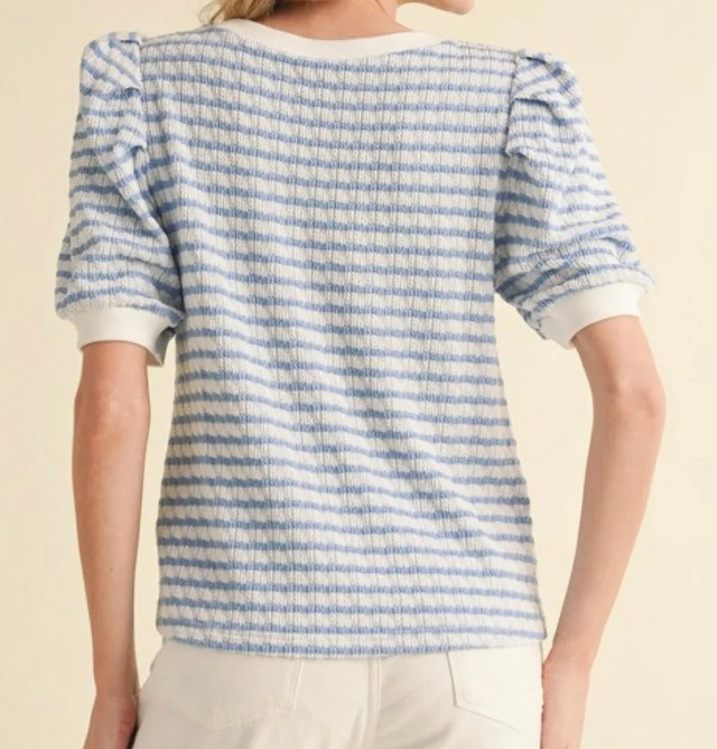 Margot Blouse in Lake