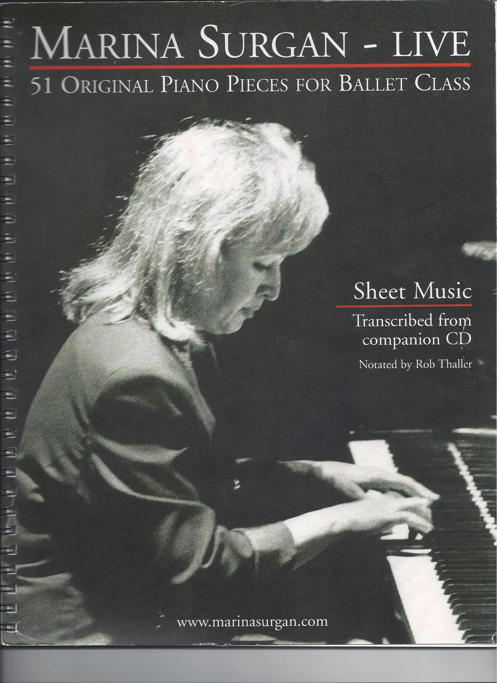 Marina Surgan Live: 51 Original Piano Pieces for Ballet Class Sheet Music