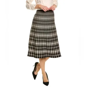 MAX STUDIO Midi Skirt In Black