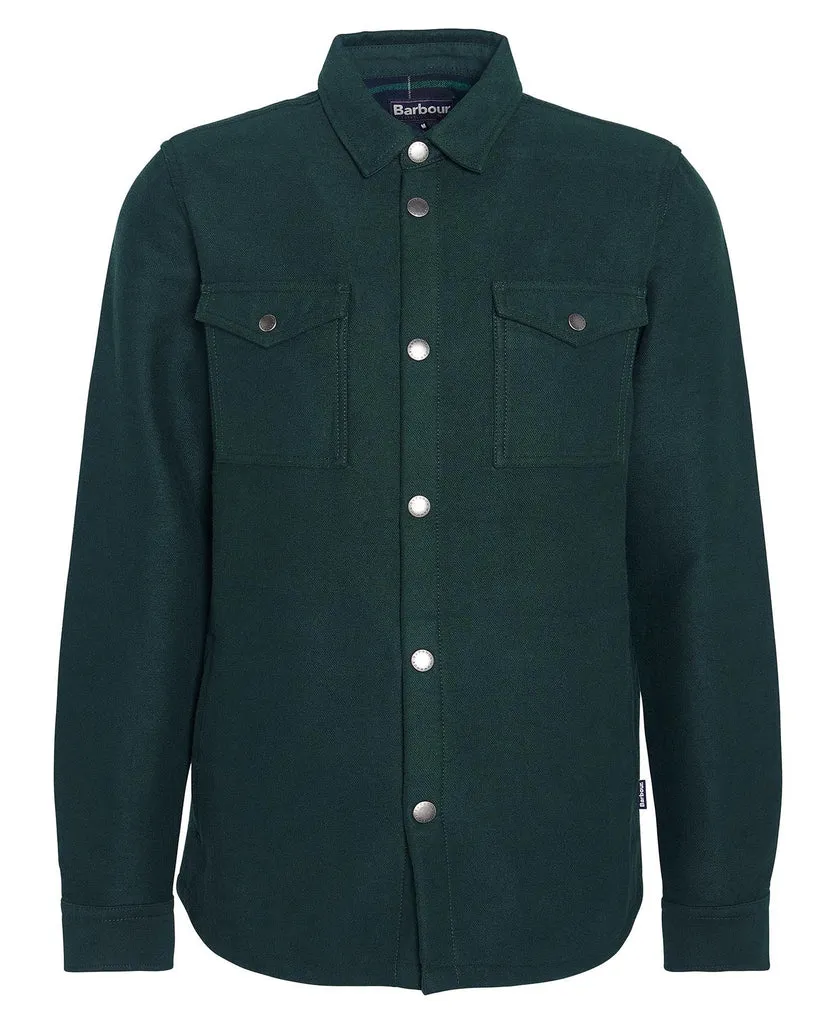 Men's Barbour | Cambridge Tailored Overshirt  | Seaweed