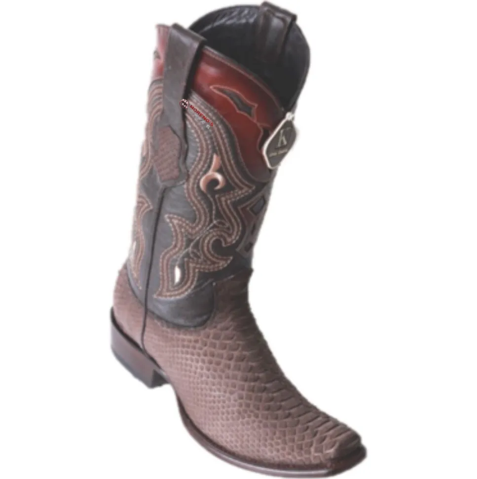 Men’s King Exotic Python Boots Dubai Toe