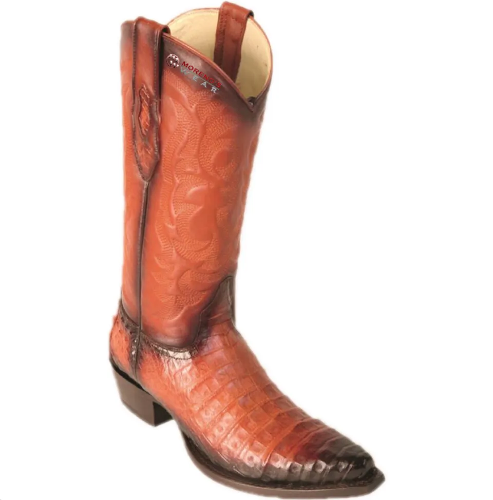 Men’s Los Altos Caiman Belly Boots Snip Toe