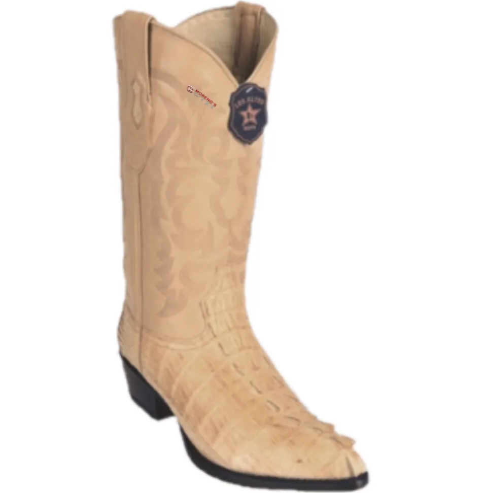 Men’s Los Altos Caiman Tail Boots J Toe